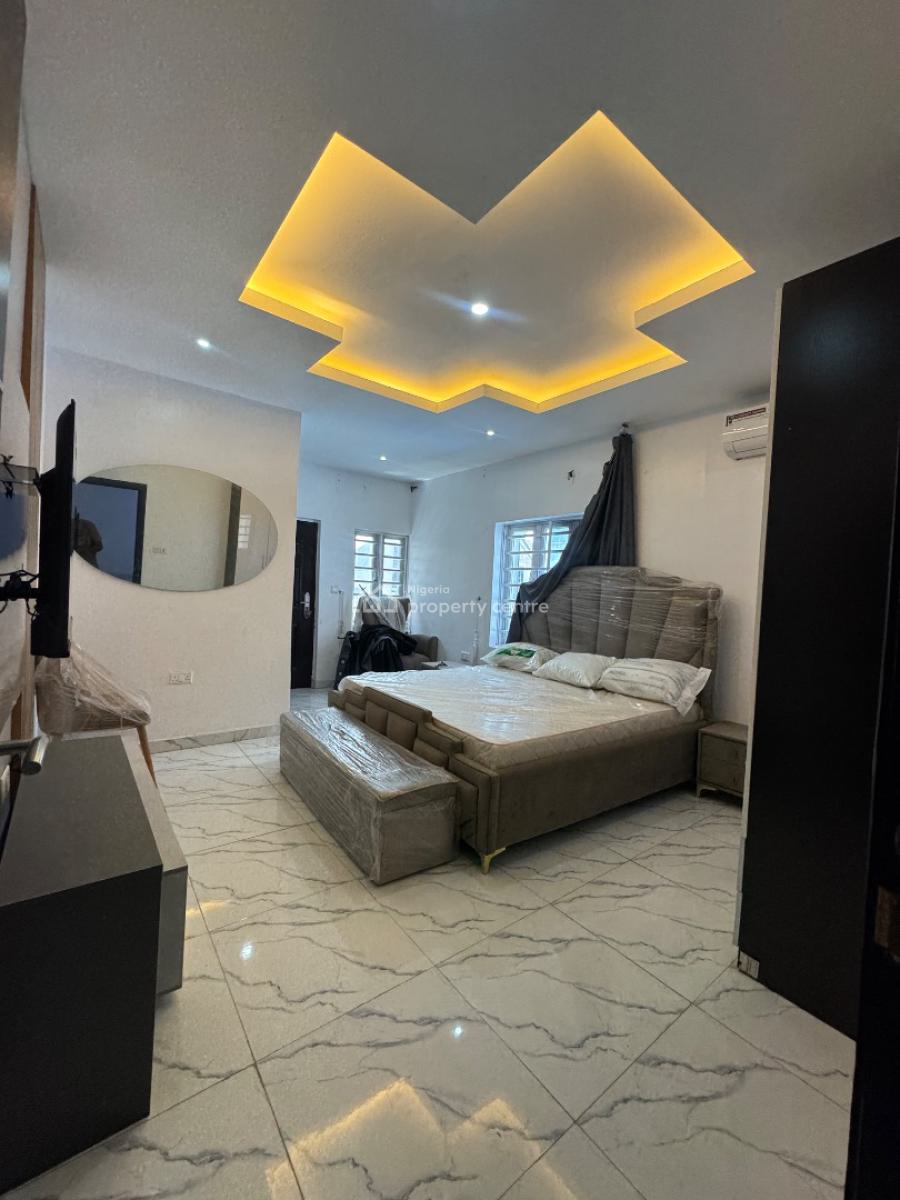 Dont Miss This 5 Bedrom Fully Furnished Self Compound Car Park 6 Cars, Orchid Road Lekki, Lekki, Lagos, Semi-detached Duplex for Sale