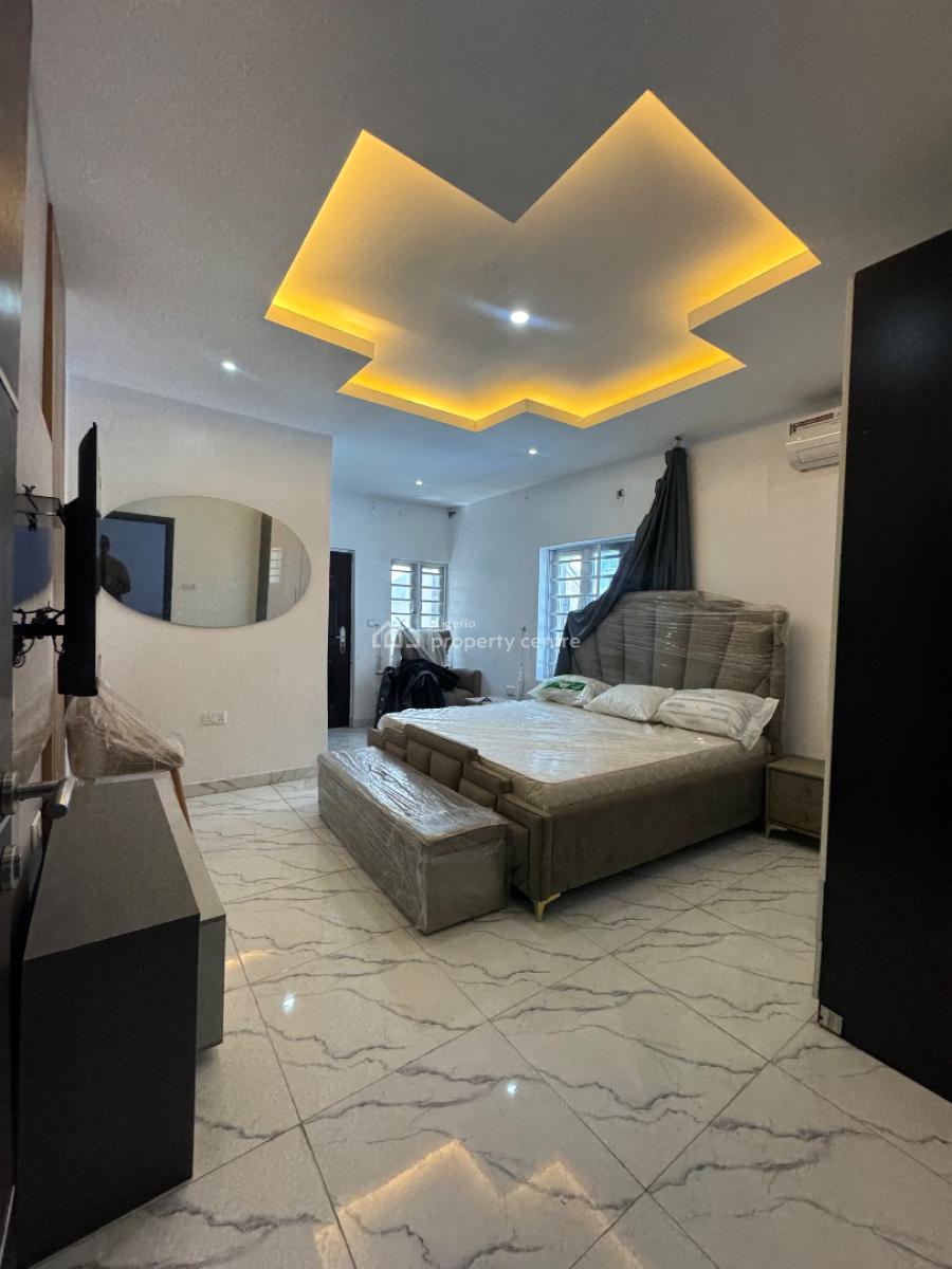 Dont Miss This 5 Bedrom Fully Furnished Self Compound Car Park 6 Cars, Orchid Road Lekki, Lekki, Lagos, Semi-detached Duplex for Sale