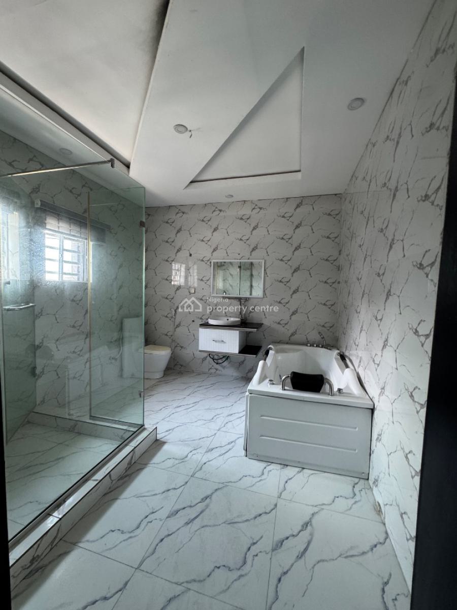 Dont Miss This 5 Bedrom Fully Furnished Self Compound Car Park 6 Cars, Orchid Road Lekki, Lekki, Lagos, Semi-detached Duplex for Sale