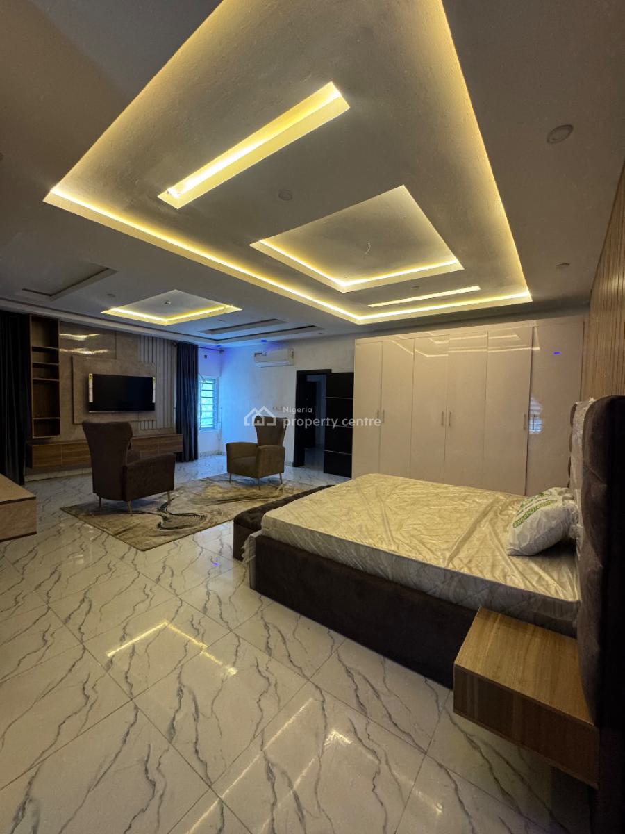 Dont Miss This 5 Bedrom Fully Furnished Self Compound Car Park 6 Cars, Orchid Road Lekki, Lekki, Lagos, Semi-detached Duplex for Sale