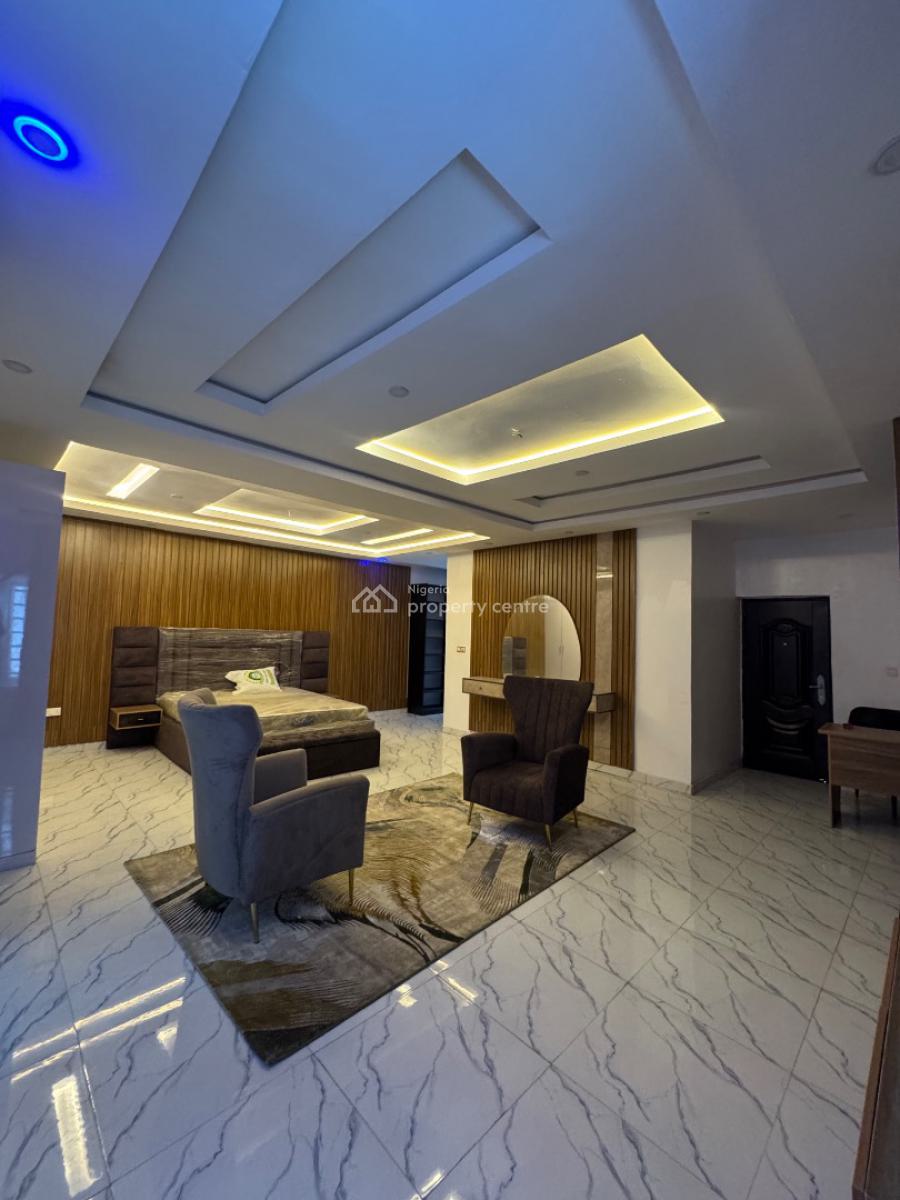 Dont Miss This 5 Bedrom Fully Furnished Self Compound Car Park 6 Cars, Orchid Road Lekki, Lekki, Lagos, Semi-detached Duplex for Sale