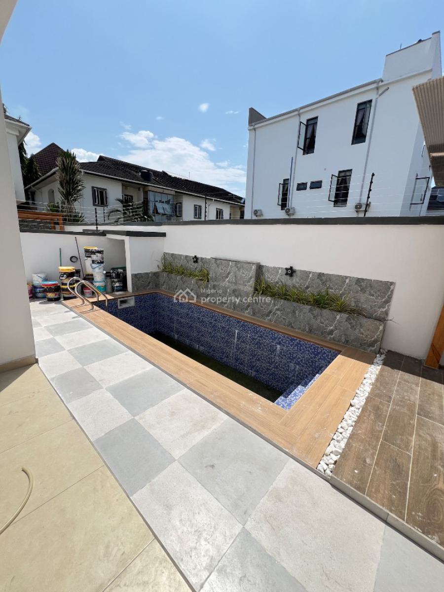 Brand New 5 Bedroom Duplex with Pool, Cinema & 2 Rooms Bq, Chevron Drive, Lekki Phase 2, Lekki, Lagos, Detached Duplex for Sale