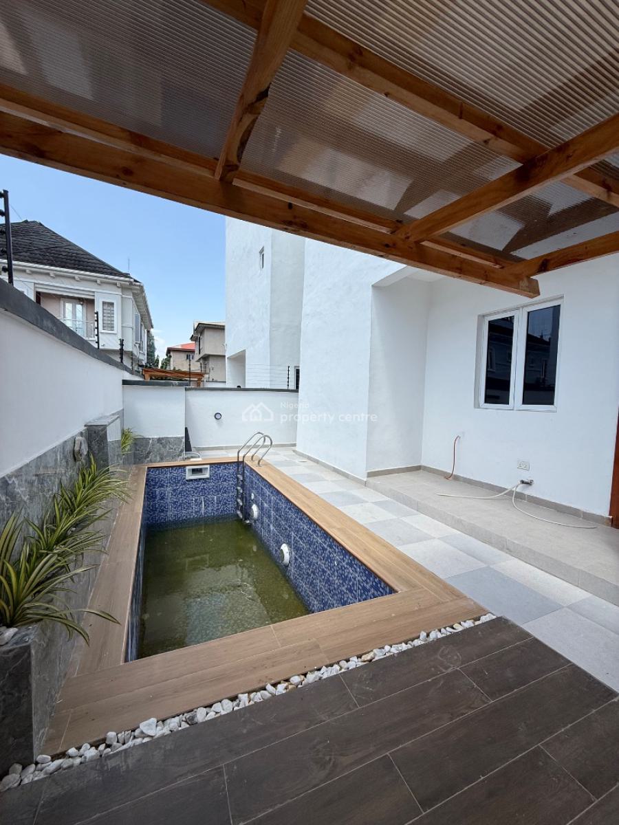 Brand New 5 Bedroom Duplex with Pool, Cinema & 2 Rooms Bq, Chevron Drive, Lekki Phase 2, Lekki, Lagos, Detached Duplex for Sale