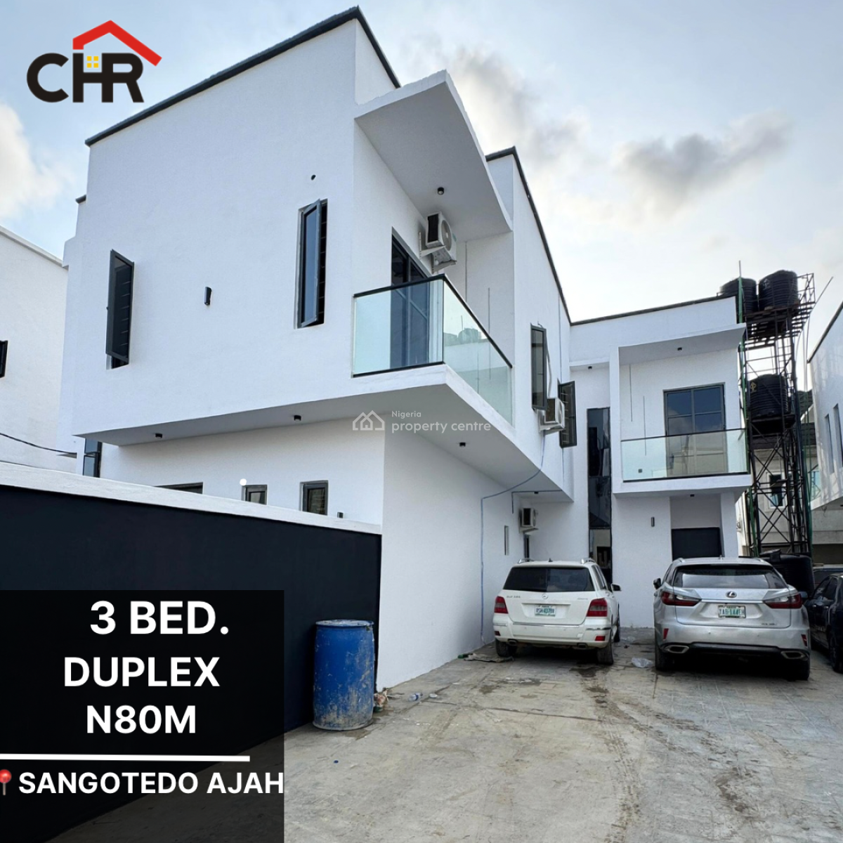3 Bedroom Semi Detached Duplex, Sangotedo, Ajah, Lagos, House for Sale