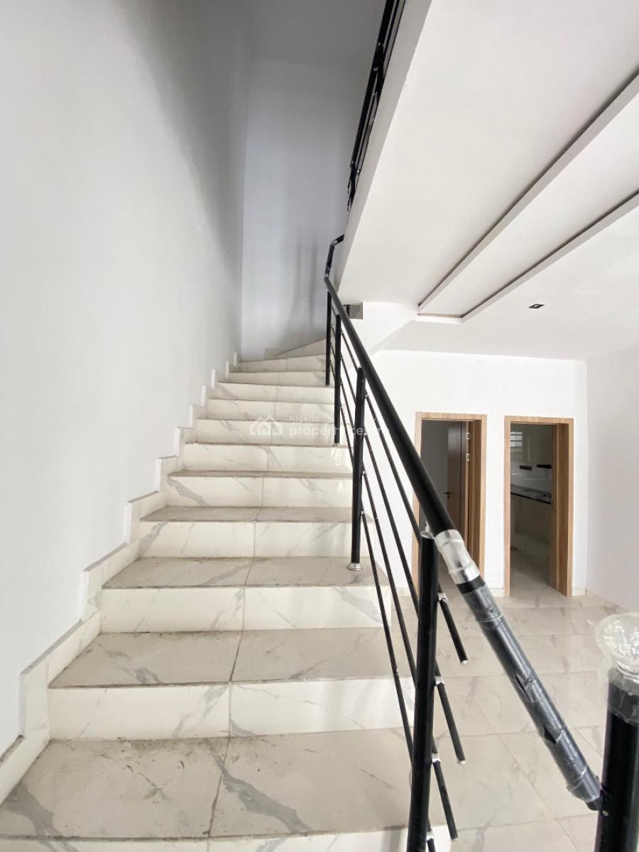 Modern 4-bedroom Terrace Duplex with Bq in a Secured Estate, Harris Drive, Vgc, Lekki, Lagos, Terraced Duplex for Rent