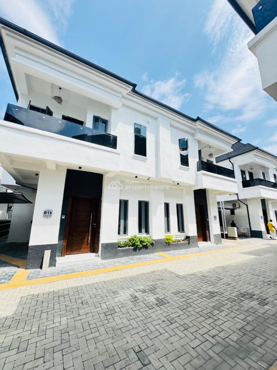 Brand New Spacious 4bedrms Semi Detached Duplex Available 160m, Orchid Road, Lekki, Lagos, Detached Duplex for Sale