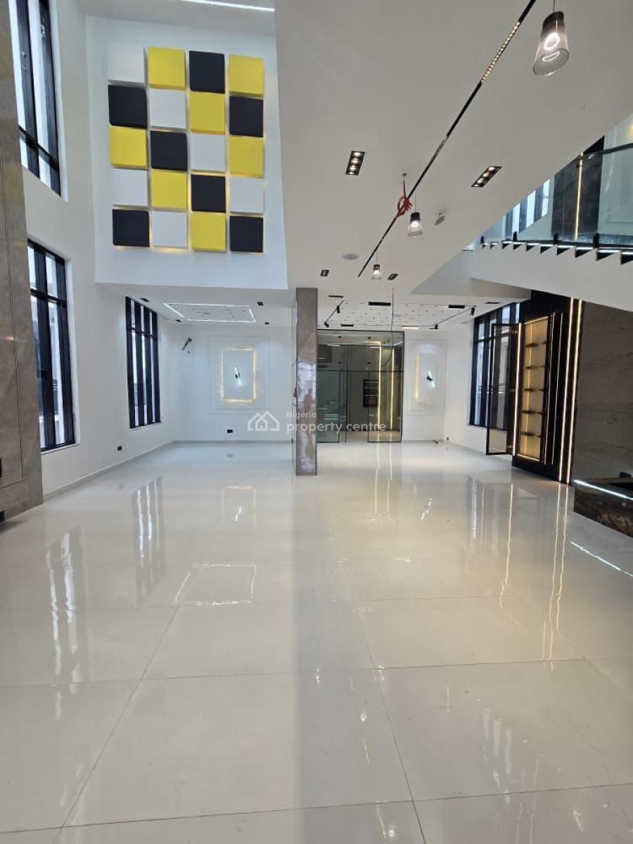 Modern and Spacious 5 Bedroom Detached with Bq, Pool, Patio & Rooftop, Chevron, Lekki, Lagos, Detached Duplex for Sale