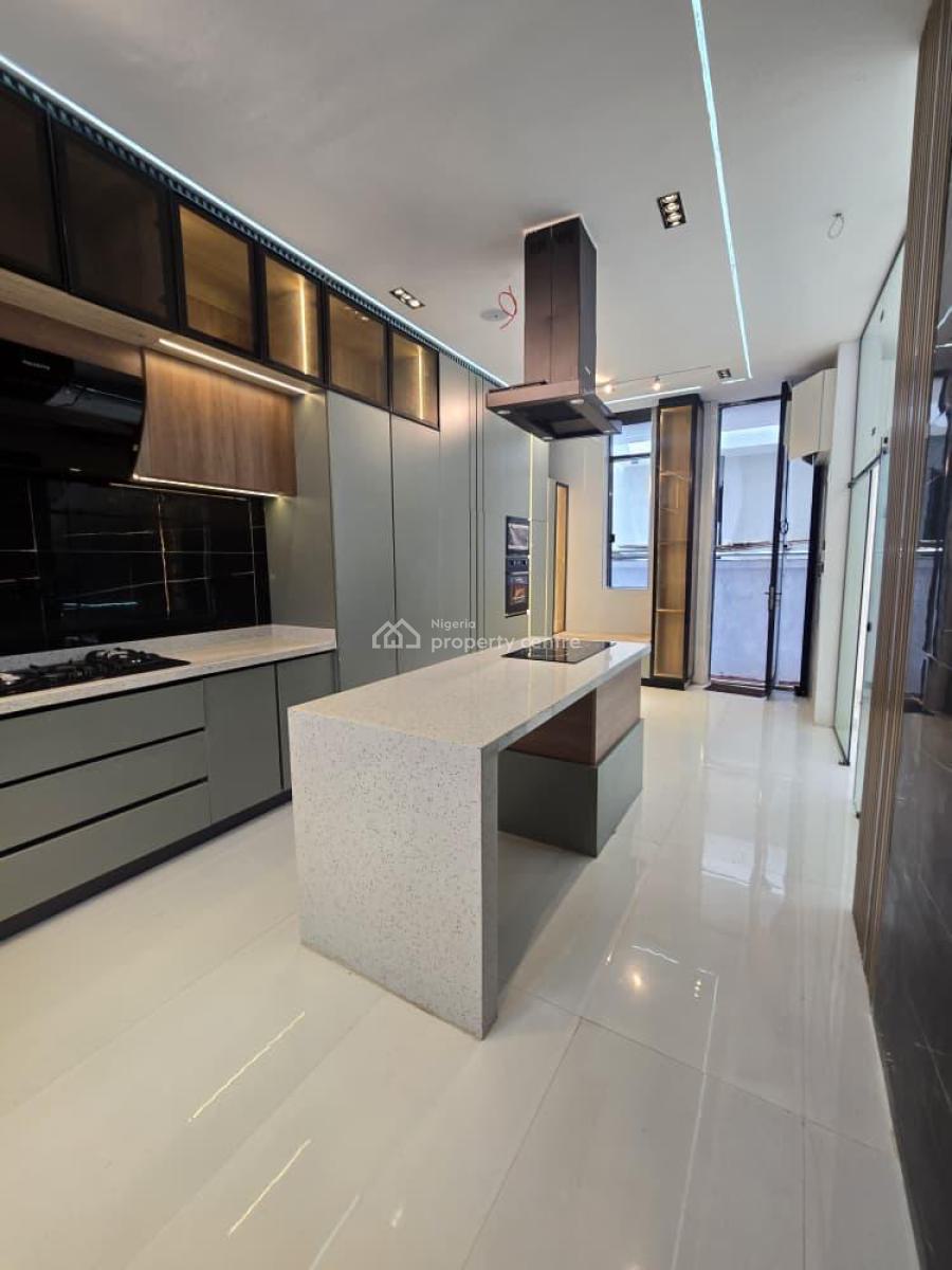 Modern and Spacious 5 Bedroom Detached with Bq, Pool, Patio & Rooftop, Chevron, Lekki, Lagos, Detached Duplex for Sale