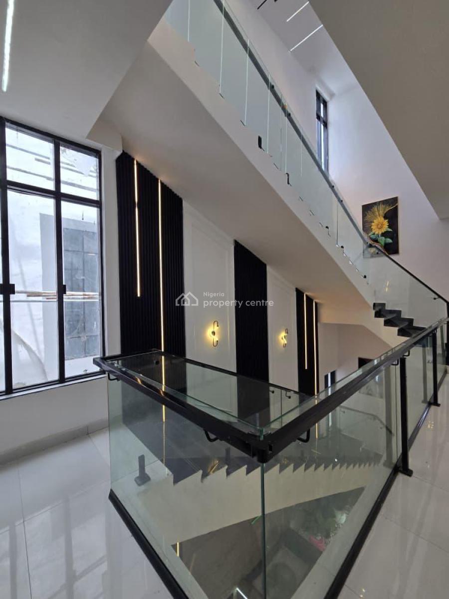 Modern and Spacious 5 Bedroom Detached with Bq, Pool, Patio & Rooftop, Chevron, Lekki, Lagos, Detached Duplex for Sale