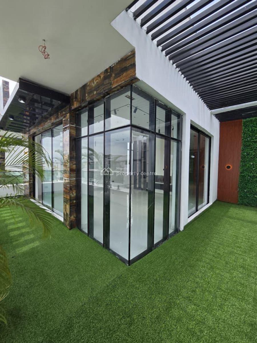 Modern and Spacious 5 Bedroom Detached with Bq, Pool, Patio & Rooftop, Chevron, Lekki, Lagos, Detached Duplex for Sale