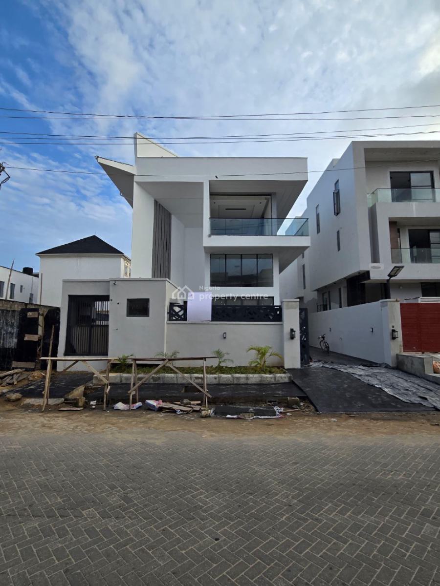 Luxurious 5 Bedroom with Bq in a Serene Axis with Pool, Patio, Rooftop, Ikate Elegushi, Lekki, Lagos, Detached Duplex for Sale