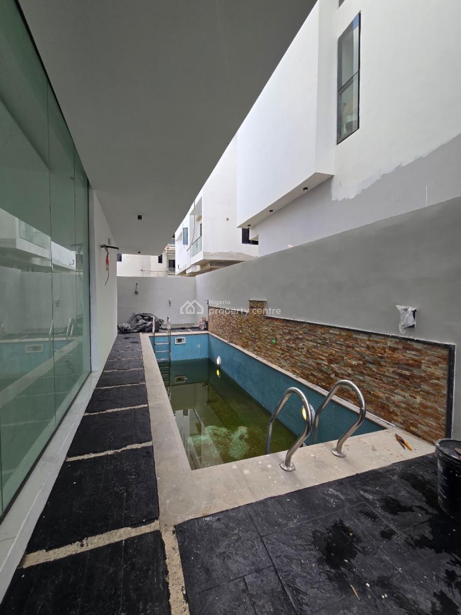Luxurious 5 Bedroom with Bq in a Serene Axis with Pool, Patio, Rooftop, Ikate Elegushi, Lekki, Lagos, Detached Duplex for Sale