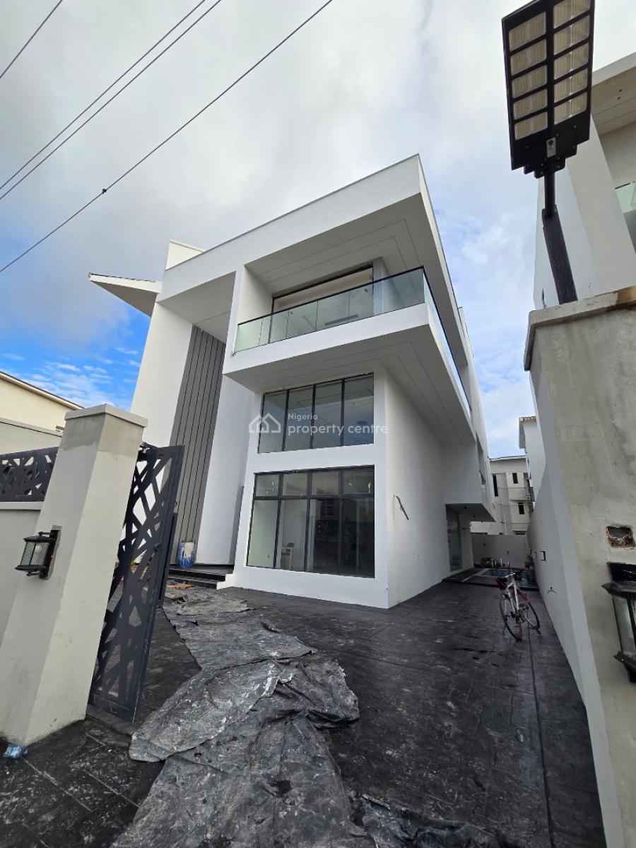 Luxurious 5 Bedroom with Bq in a Serene Axis with Pool, Patio, Rooftop, Ikate Elegushi, Lekki, Lagos, Detached Duplex for Sale