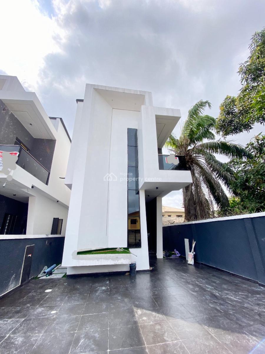 Contemporary 5-bedroom Fully Detached Duplex with Bq and Swimming Pool, Ajah, Lagos, Detached Duplex for Sale