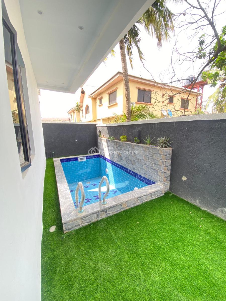 Contemporary 5-bedroom Fully Detached Duplex with Bq and Swimming Pool, Ajah, Lagos, Detached Duplex for Sale