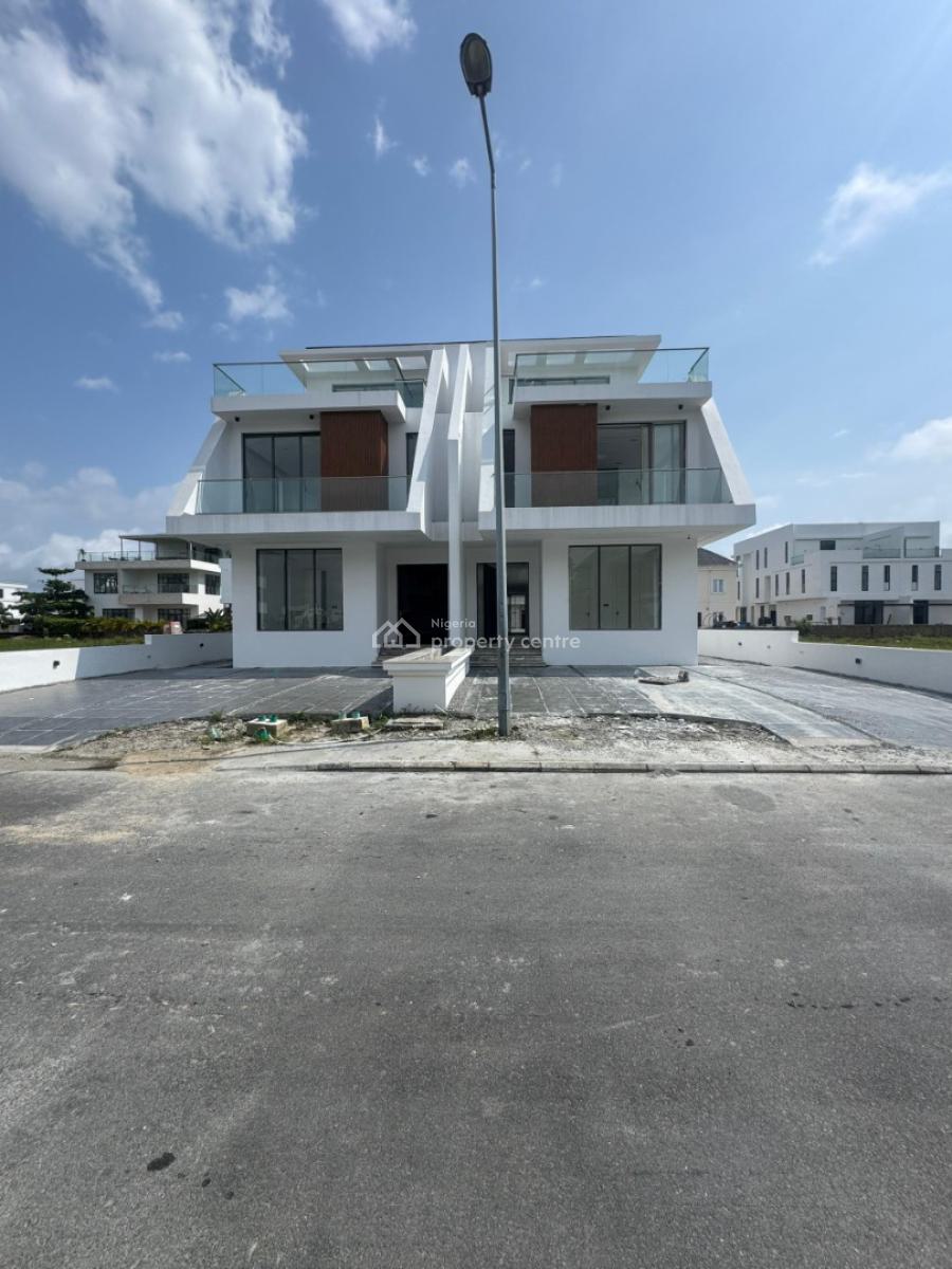 Alluring 5 Bedroom Semi-detached Duplex with Private Elevator, Situated Within Affluence, Feautures a Swimming Pool, Cinema, Rooftop, Ikate, Lekki, Lagos, Semi-detached Duplex for Sale