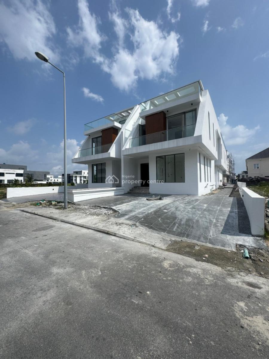 Alluring 5 Bedroom Semi-detached Duplex with Private Elevator, Situated Within Affluence, Feautures a Swimming Pool, Cinema, Rooftop, Ikate, Lekki, Lagos, Semi-detached Duplex for Sale