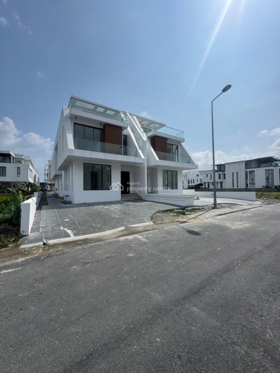 Alluring 5 Bedroom Semi-detached Duplex with Private Elevator, Situated Within Affluence, Feautures a Swimming Pool, Cinema, Rooftop, Ikate, Lekki, Lagos, Semi-detached Duplex for Sale