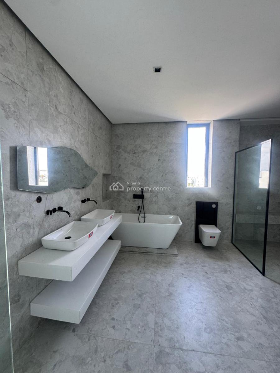 Alluring 5 Bedroom Semi-detached Duplex with Private Elevator, Situated Within Affluence, Feautures a Swimming Pool, Cinema, Rooftop, Ikate, Lekki, Lagos, Semi-detached Duplex for Sale