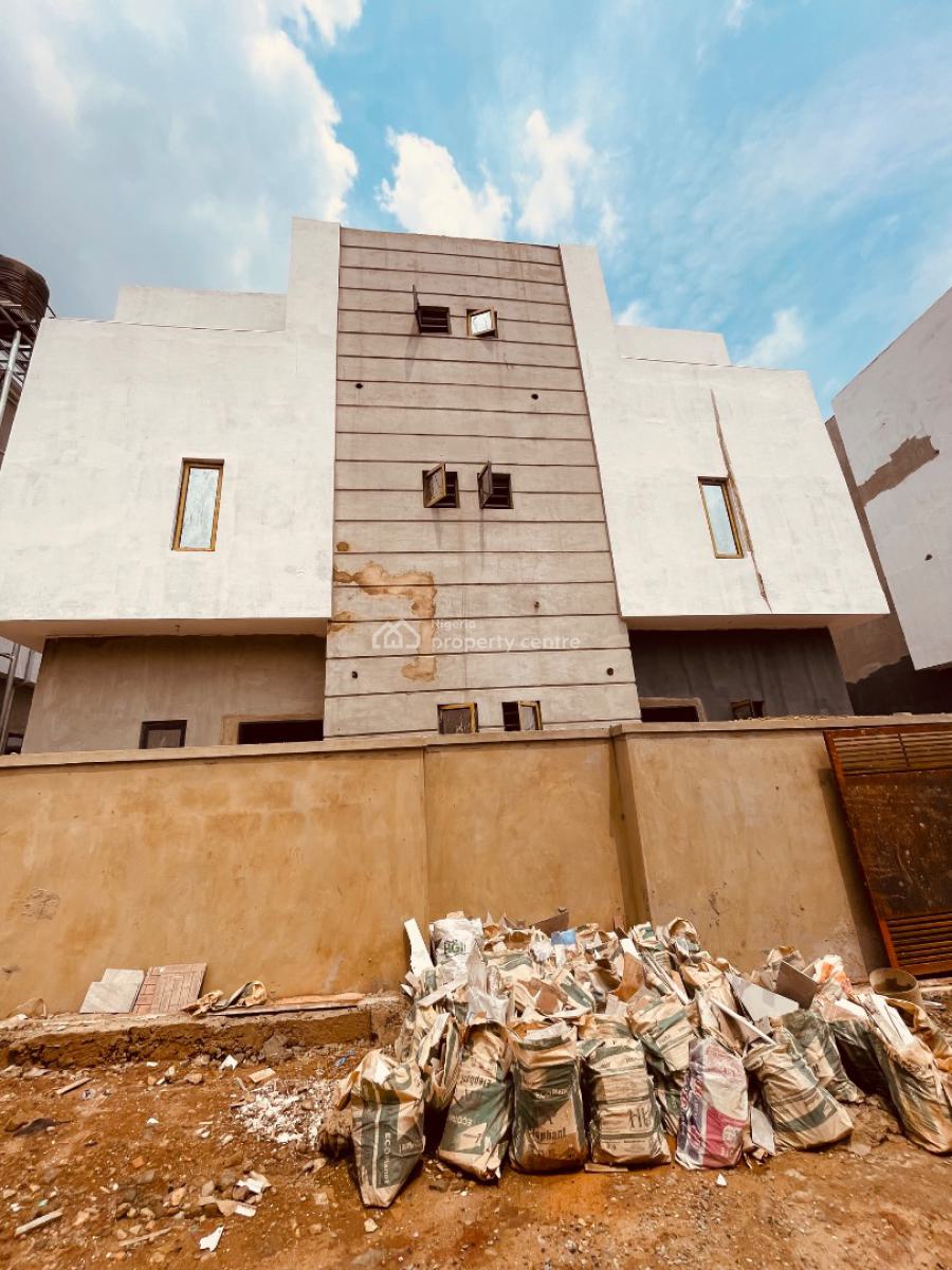 Beautifully Crafted 4 Bedroom Semi Detached Duplex Plus Bq, Stunningly Designed Home with Bq in a Call to Access Estate, Gra Phase 1, Magodo, Lagos, Semi-detached Duplex for Sale