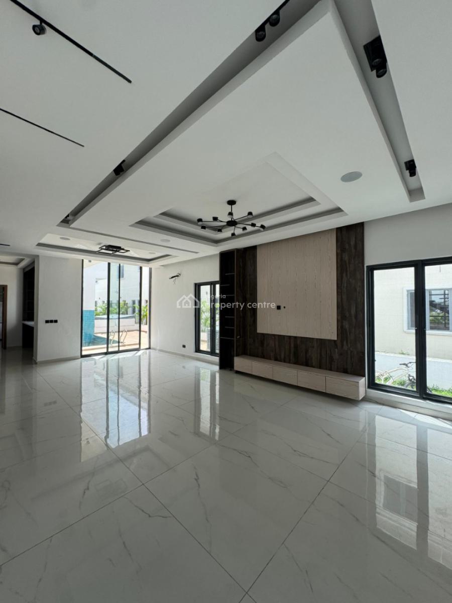 Aesthetically Pleasing 5 Bedroom Semi-detached Duplex with Pool, Within a 1% Luxury Neighborhood,  with Cybertrucks, Gle,brabus, Ikate, Lekki, Lagos, Semi-detached Duplex for Sale