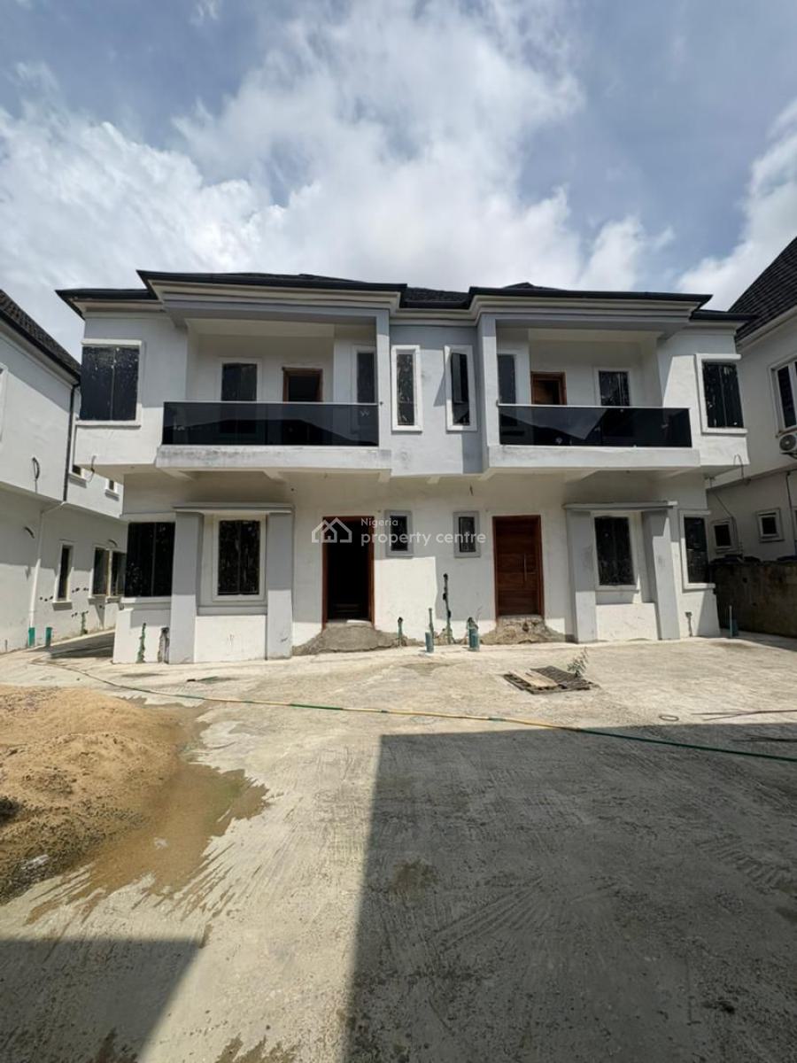 Newly Built 4 Bedroom Semi Detached House., Oral Estate, Lekki, Lagos, Semi-detached Duplex for Rent