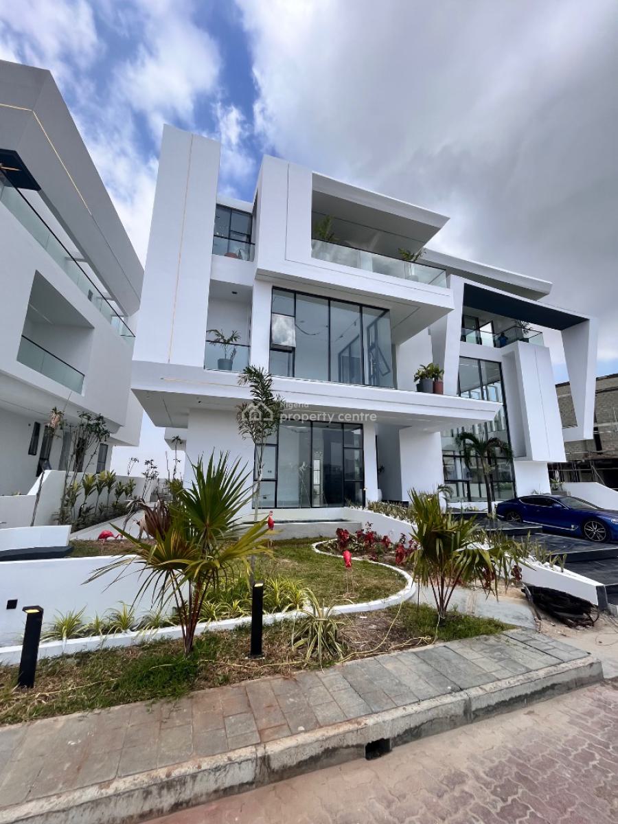Contemporary 5-bedroom Fully Detached Duplex with Pool, Gym & Bq, Osapa, Lekki, Lagos, Detached Duplex for Sale