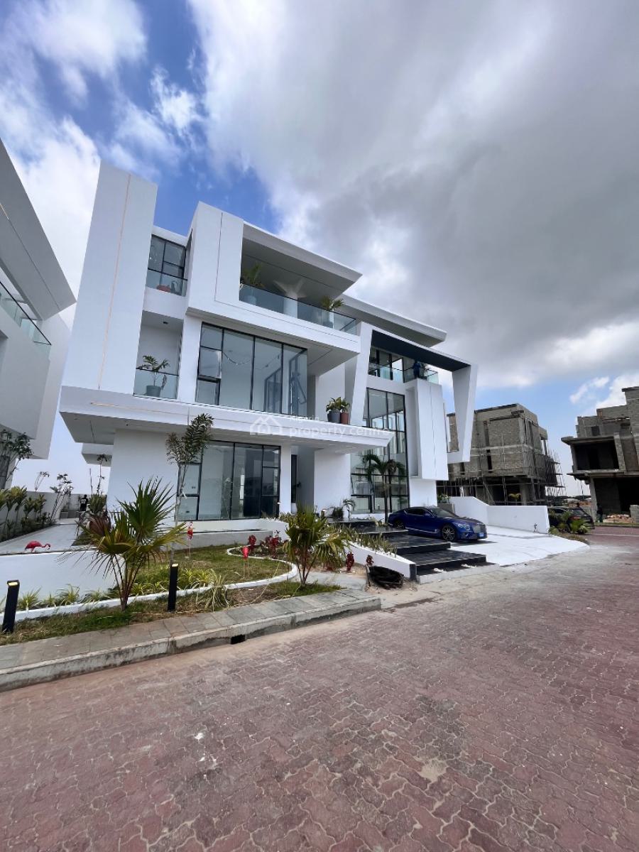 Contemporary 5-bedroom Fully Detached Duplex with Pool, Gym & Bq, Osapa, Lekki, Lagos, Detached Duplex for Sale