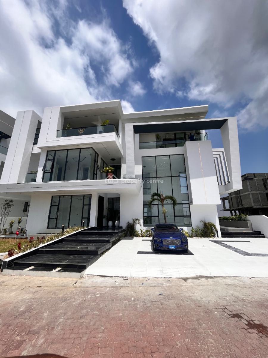 Contemporary 5-bedroom Fully Detached Duplex with Pool, Gym & Bq, Osapa, Lekki, Lagos, Detached Duplex for Sale