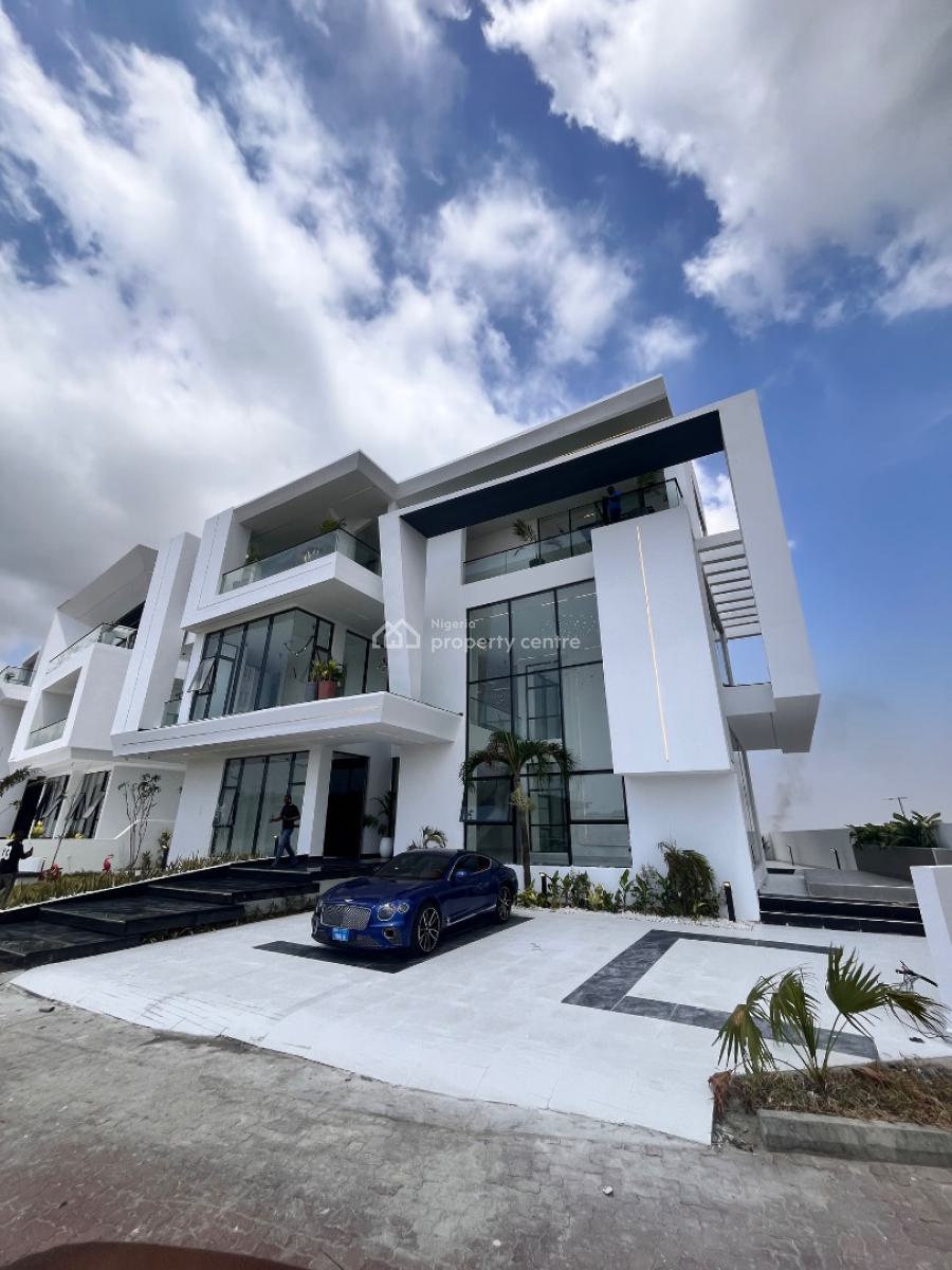 Contemporary 5-bedroom Fully Detached Duplex with Pool, Gym & Bq, Osapa, Lekki, Lagos, Detached Duplex for Sale