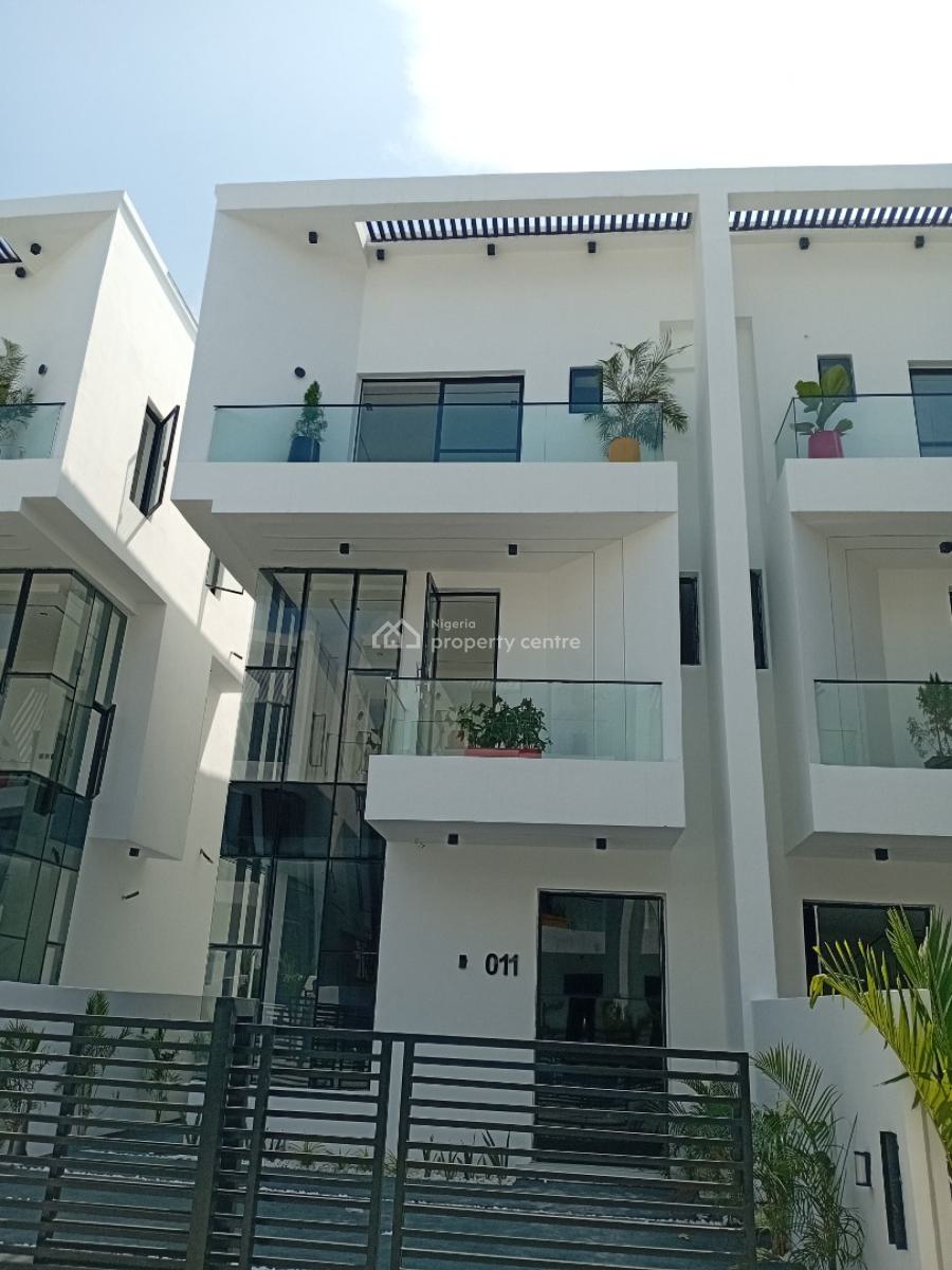 Elegant Mouth Watering 4-bedroom + Bq Semi-detached Duplex, Ochid Road, Lekki, Lagos, Semi-detached Duplex for Sale