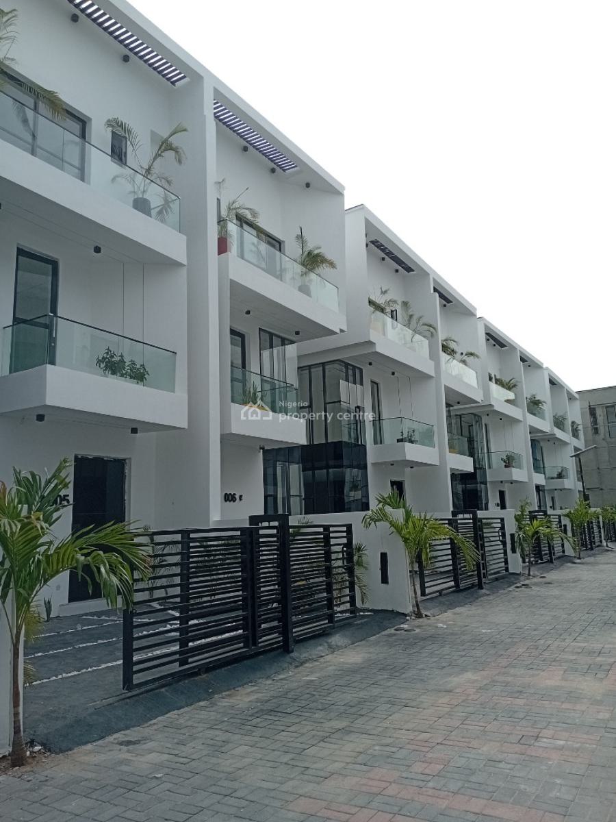 Elegant Mouth Watering 4-bedroom + Bq Semi-detached Duplex, Ochid Road, Lekki, Lagos, Semi-detached Duplex for Sale