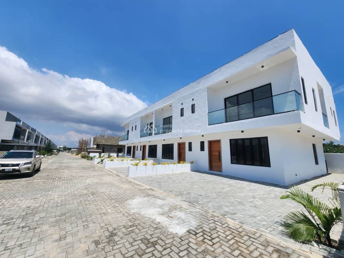 3 Bedroom Terrace Duplex with a Domestic Room, Scheme 2, Lekki, Lagos, Terraced Duplex for Sale