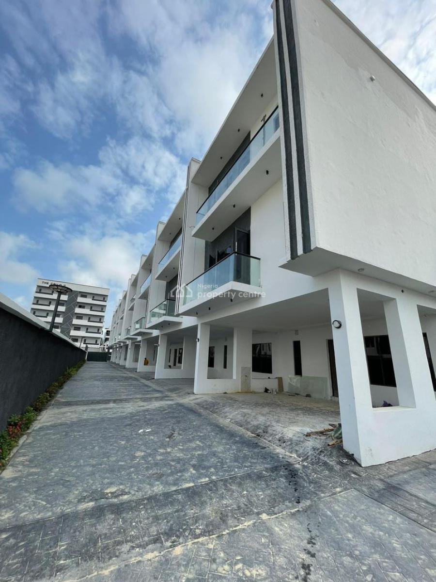4 Bedroom Terrace Duplex with Bq, Ikate, Lekki, Lagos, Terraced Duplex for Sale