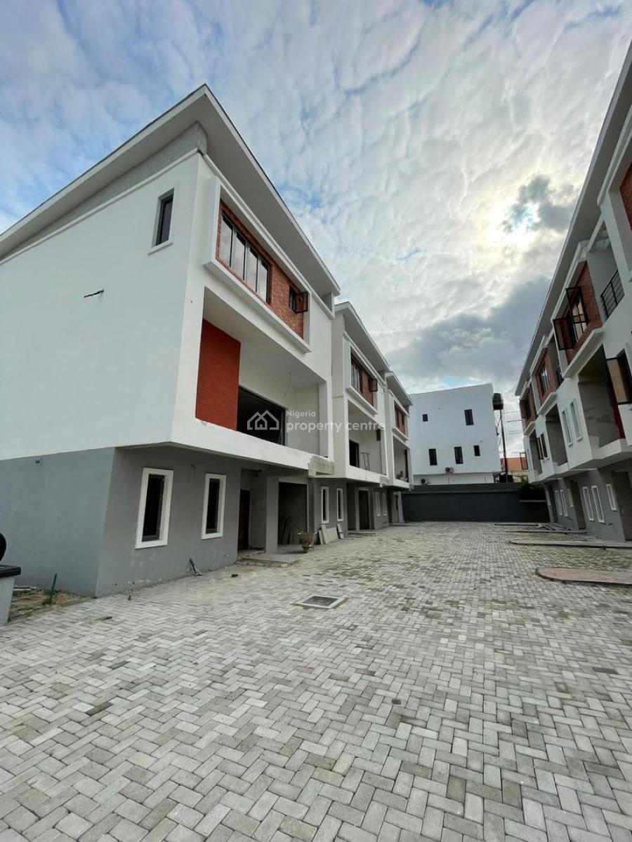 4 Bedroom Terrace Duplex with Bq, Ikate, Lekki, Lagos, Terraced Duplex for Sale
