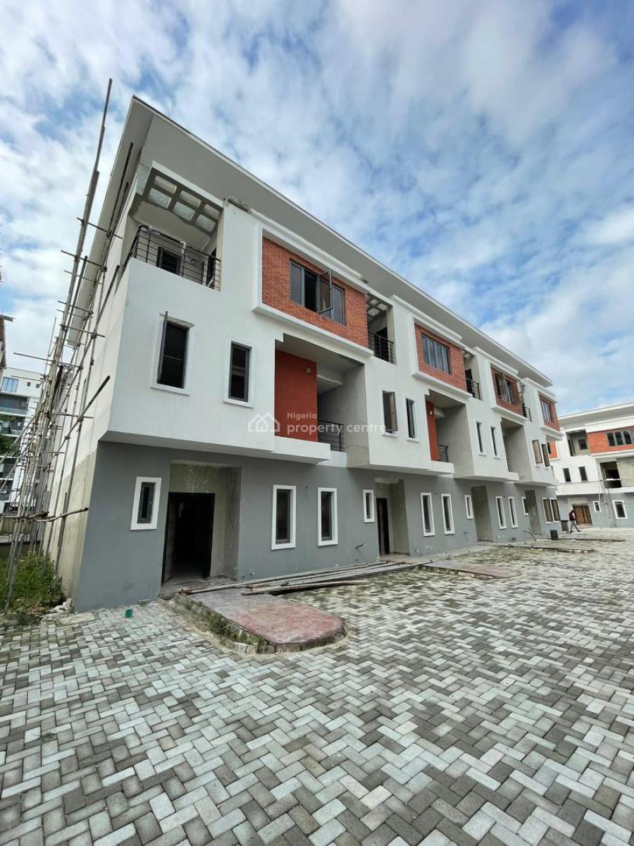 4 Bedroom Terrace Duplex with Bq, Ikate, Lekki, Lagos, Terraced Duplex for Sale