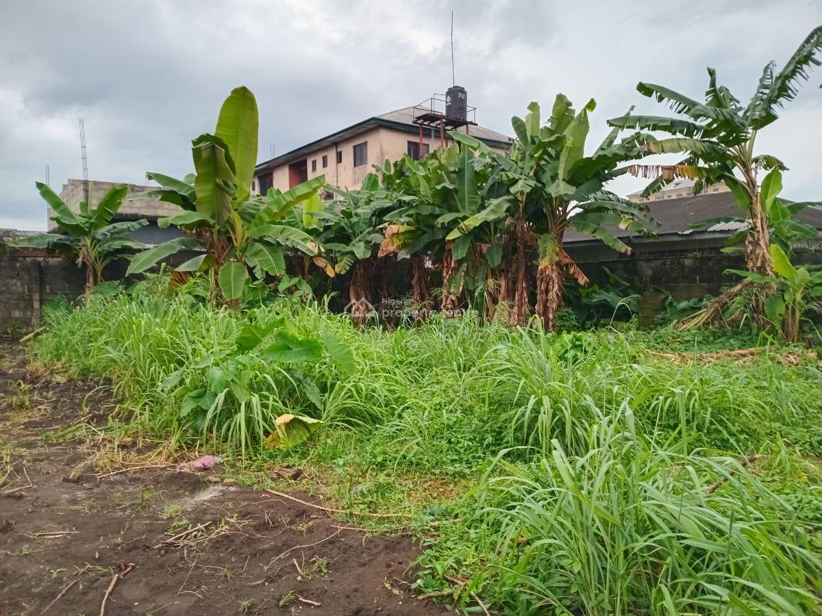 Well Located One Plot of Table Dry Land  in a Serene Environment, Woji, Port Harcourt, Rivers, Residential Land for Sale