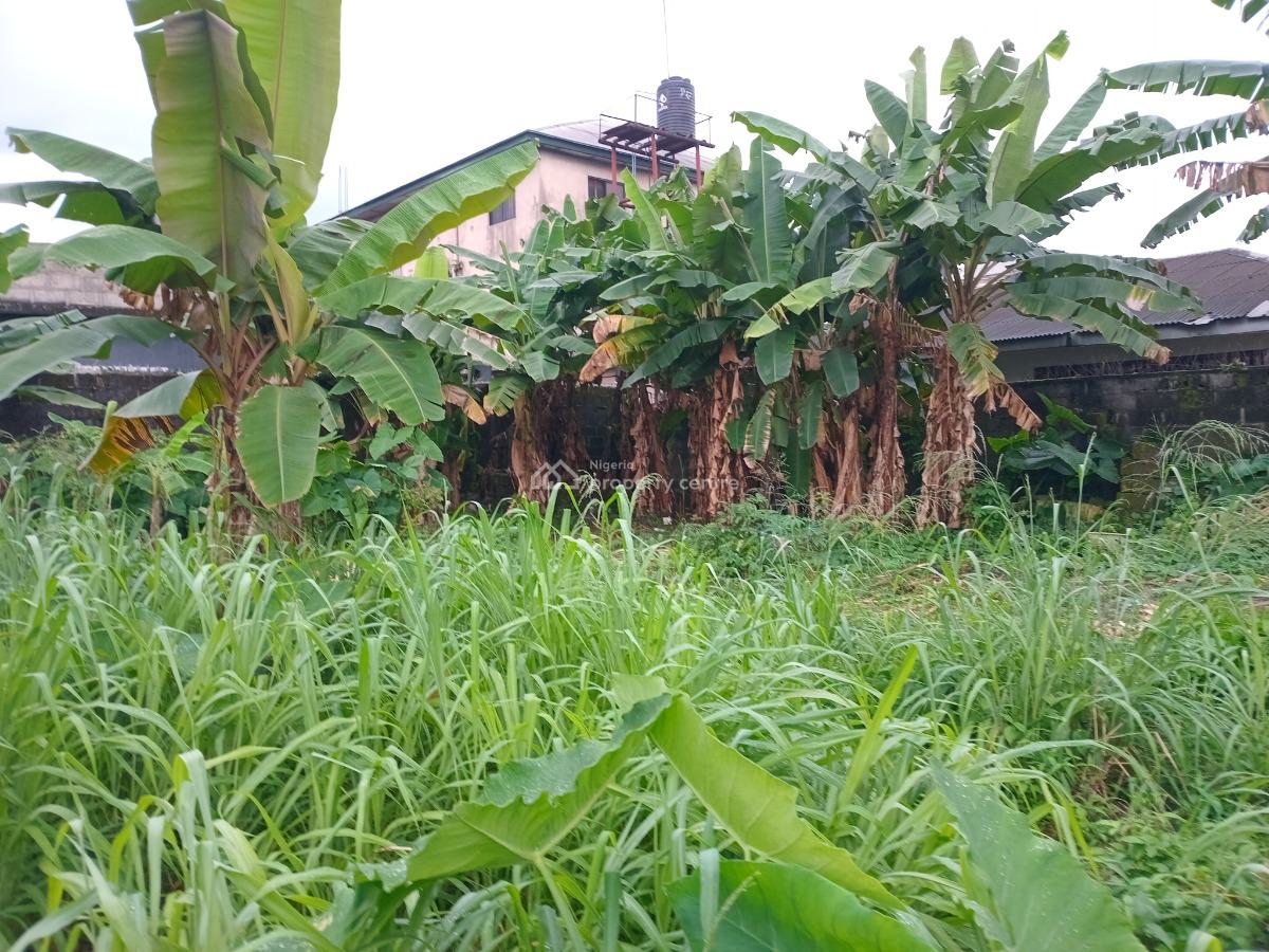 Well Located One Plot of Table Dry Land  in a Serene Environment, Woji, Port Harcourt, Rivers, Residential Land for Sale