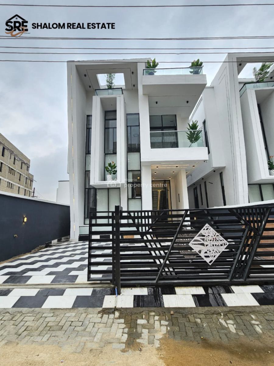 Luxury 5 Bedroom Fully Detached Duplex with Swimming Pool, Chevron, Lekki, Lagos, Detached Duplex for Sale