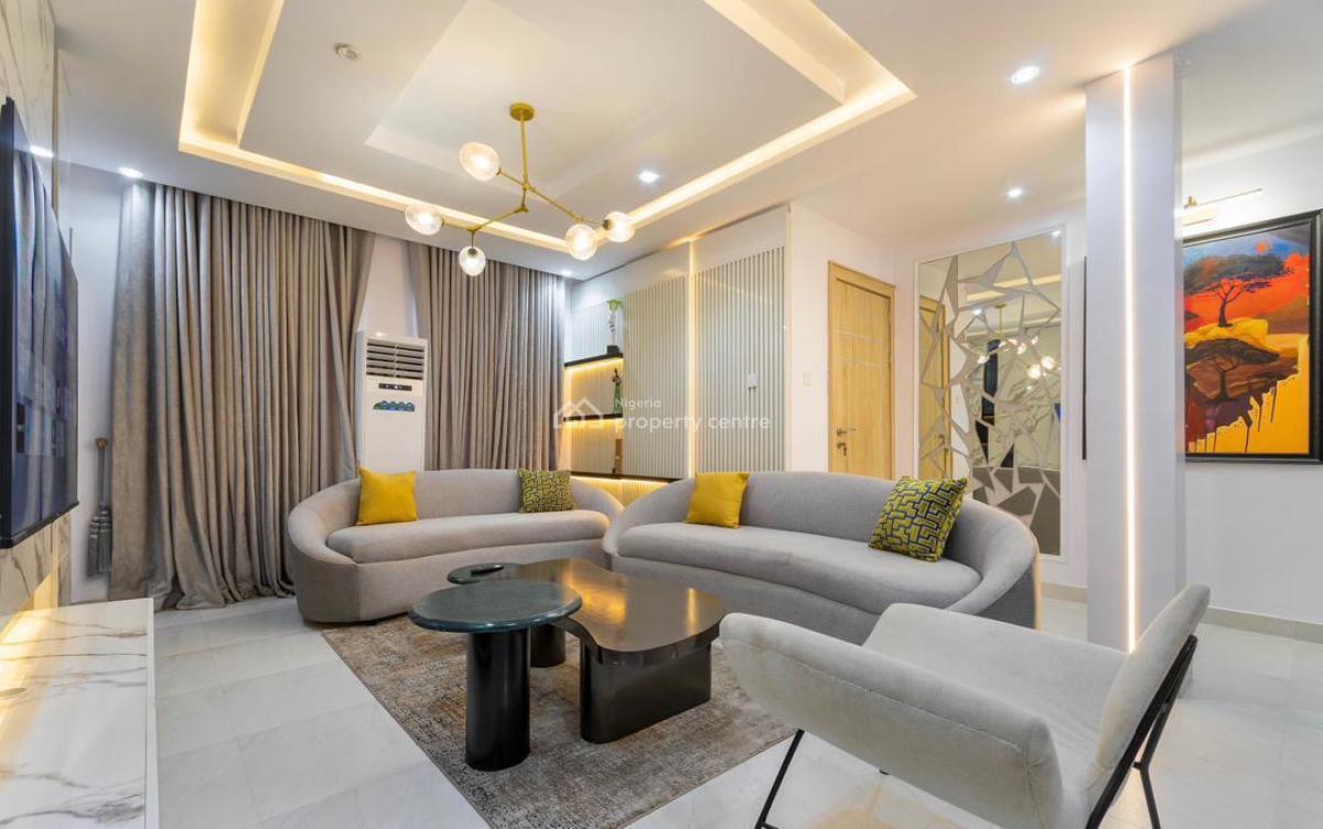 *a5*  2 Bedroom Apartment with Top Notch Amenities Available for Short, Ikate, Lekki Phase 1, Lekki, Lagos, Detached Duplex Short Let