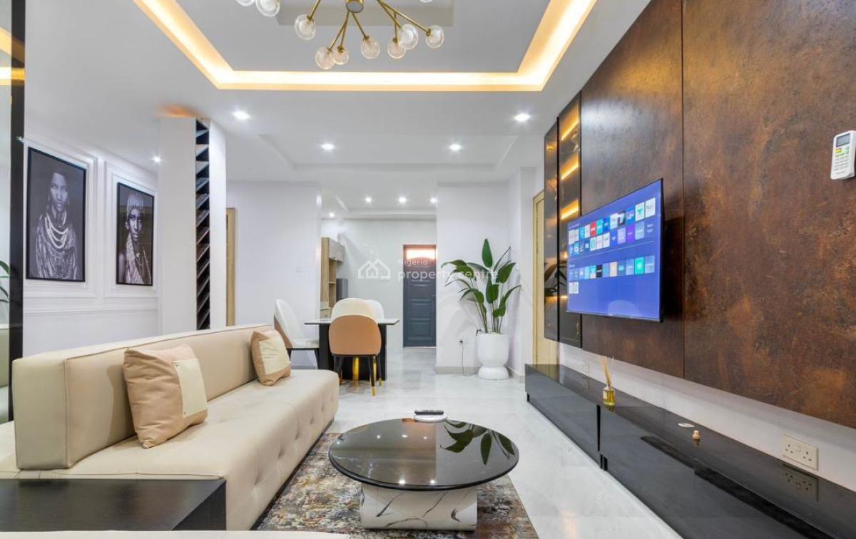*a3*  2 Bedroom Apartment with Top Notch Amenities Available for Short, Ikate, Lekki Phase 1, Lekki, Lagos, Detached Duplex Short Let