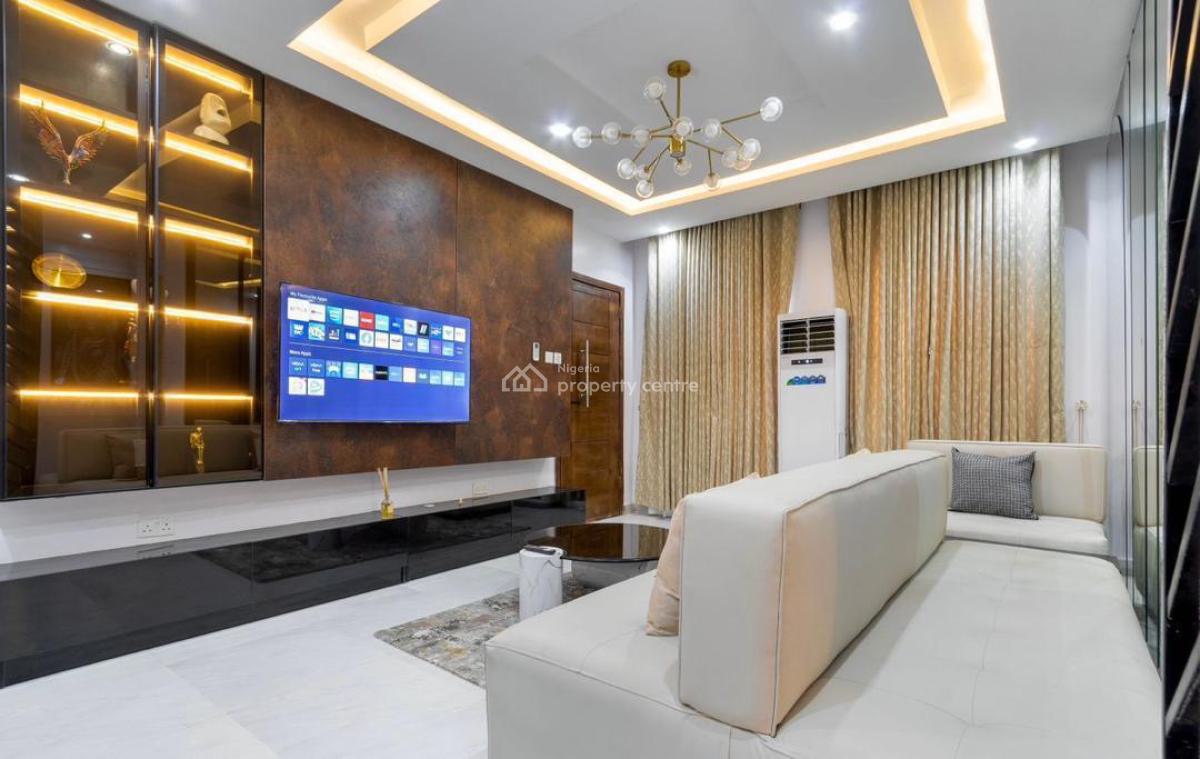 *a3*  2 Bedroom Apartment with Top Notch Amenities Available for Short, Ikate, Lekki Phase 1, Lekki, Lagos, Detached Duplex Short Let