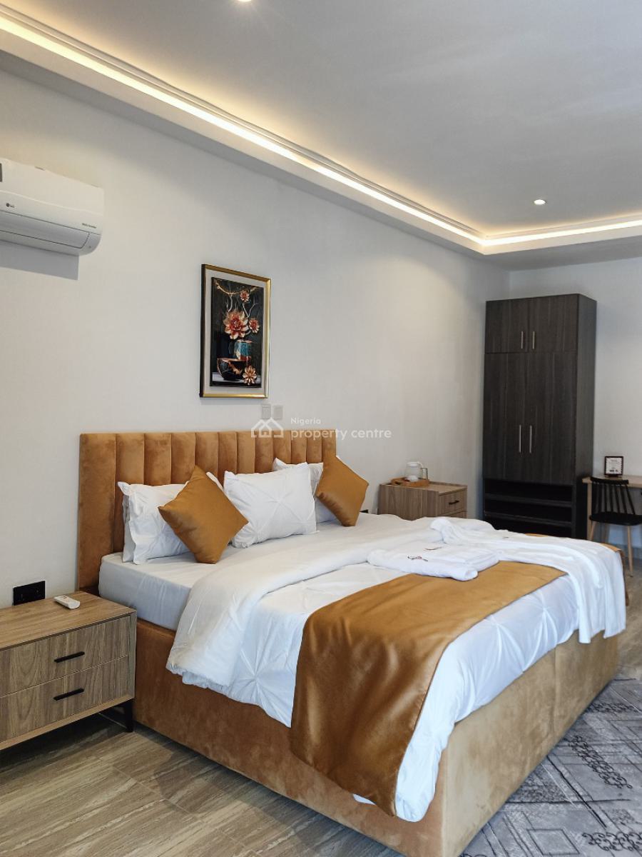 The Rosebud (a Fully Furnished Studio Apartment with Balcony in Guzape, Guzape, Guzape District, Abuja, Detached Duplex Short Let