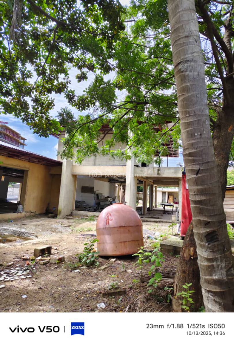 2,000m2-land with Uncompleted Solid Modifiable, Re-developable/demolis, Off Turmbull Road, Ikoyi, Lagos, Ikoyi, Lagos, Residential Land for Sale