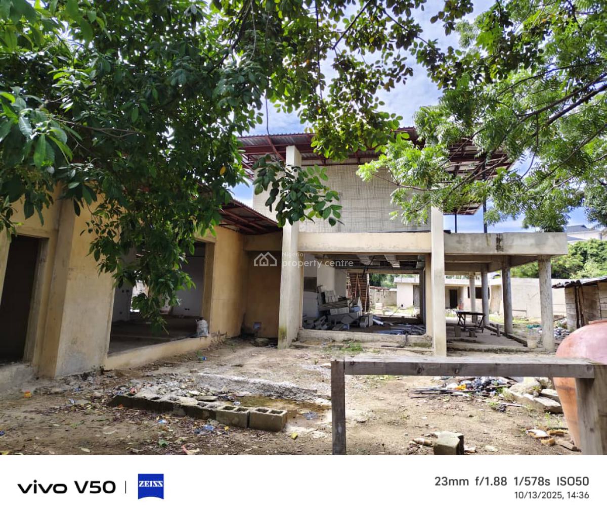 2,000m2-land with Uncompleted Solid Modifiable, Re-developable/demolis, Off Turmbull Road, Ikoyi, Lagos, Ikoyi, Lagos, Residential Land for Sale