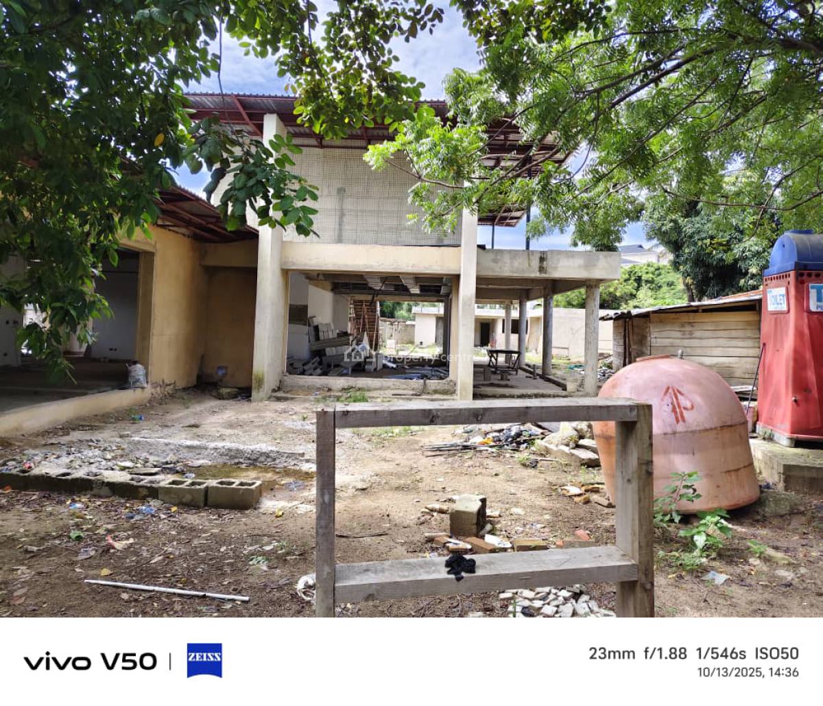 2,000m2-land with Uncompleted Solid Modifiable, Re-developable/demolis, Off Turmbull Road, Ikoyi, Lagos, Ikoyi, Lagos, Residential Land for Sale