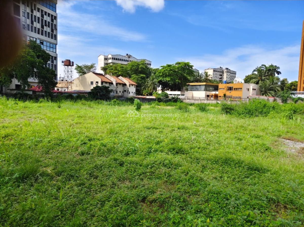 Strategically Located 6,700m2-dry, Fully Fenced Land,, Osborne Road, Ikoyi, Lagos, Mixed-use Land for Sale