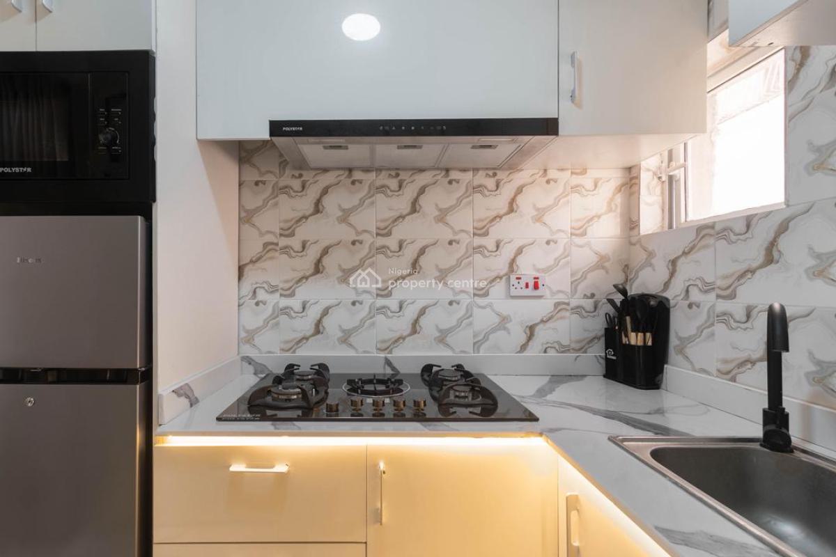 Beautiful New One Bedroom Apartment with Ps5, Ayinde Akinmade Street, Lekki Phase 1, Lekki, Lagos, Flat / Apartment Short Let