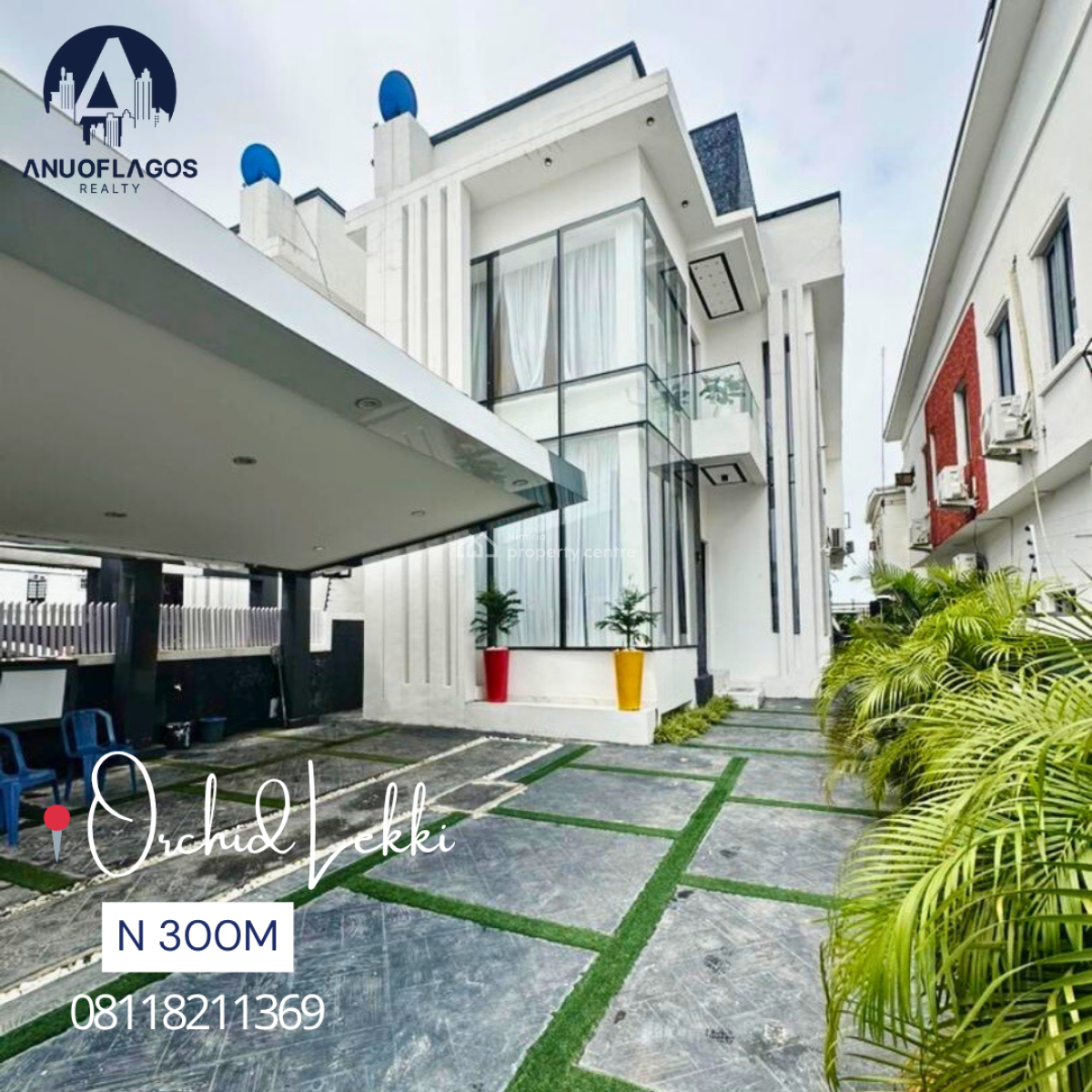 an Alluring 5 Bedroom  Fully Detached Duplex  with Swimming Pool., Lekki, Lagos, Detached Duplex for Sale