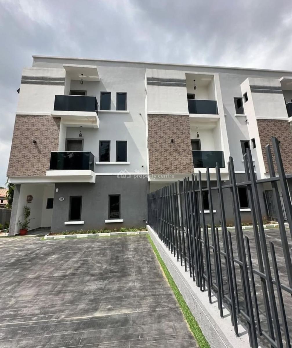 Newly Built 4 Bedrooms Terrace Duplex with a Room Bq, Wuse, Abuja, Commercial Property for Rent